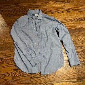 Old navy light blue button down